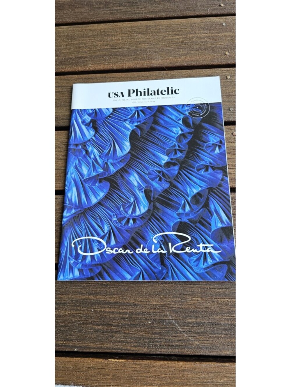 USA Philatelic Catalog Magazine 2017 de la Renta Vol22 Spring USPS Postal Stamps